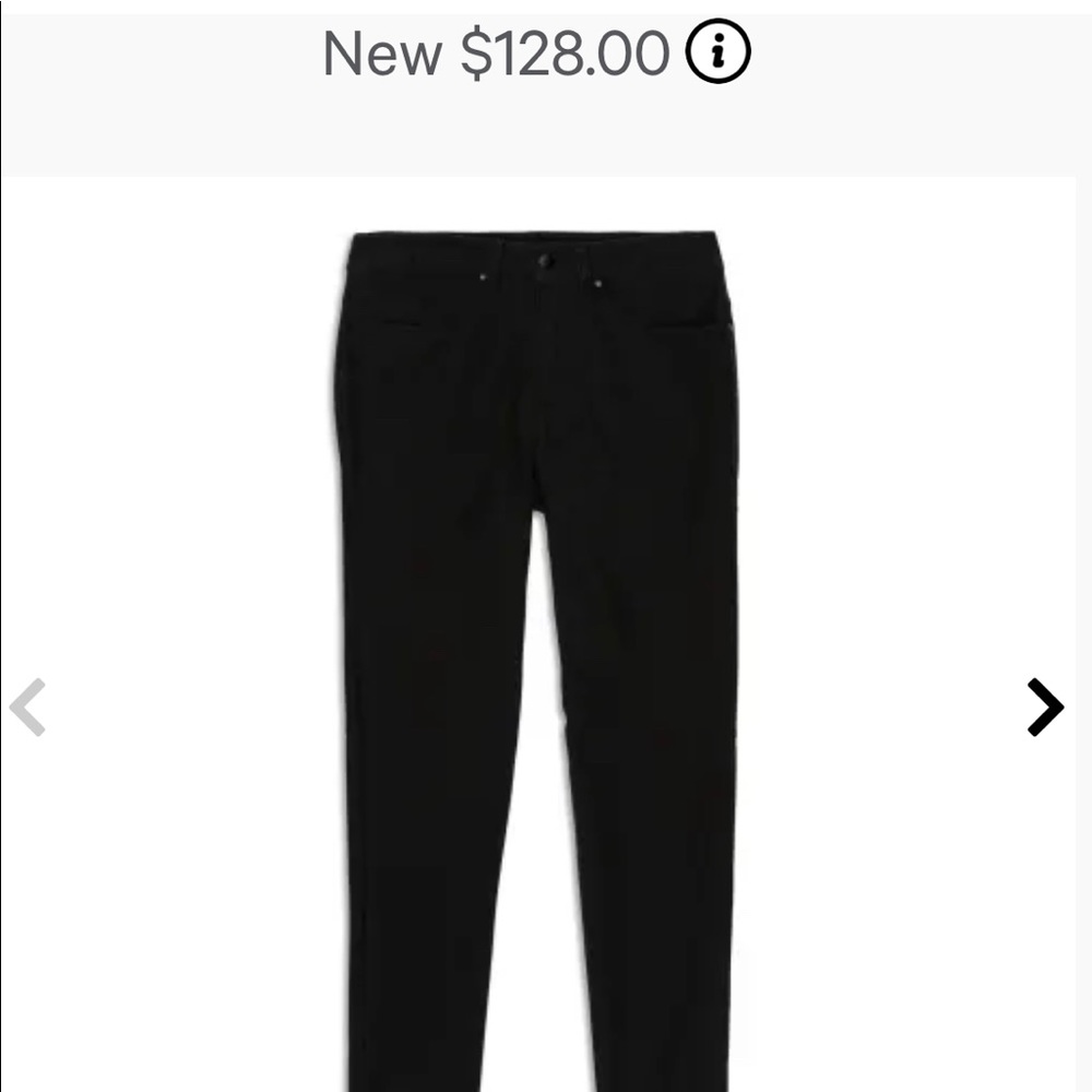 ABC skinny fit 34 waist. Worn twice. Too skinny for me , correct fit.